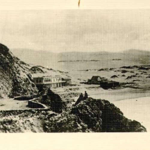 [Old Seal Rock House across from the sand dunes]