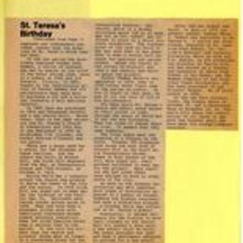 St. Teresa's Big Birthday, October 1980 (2 of 2)