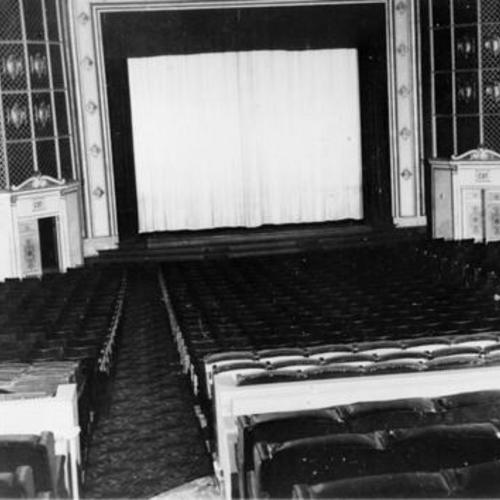 [Interior of Empire theater]