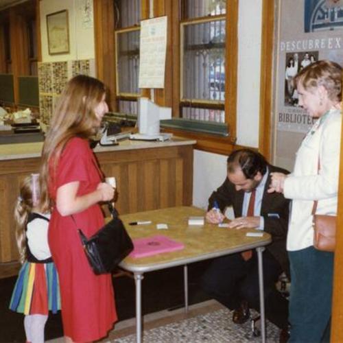 Mission Branch Open House, September 13 1990, photo, 6 of 7