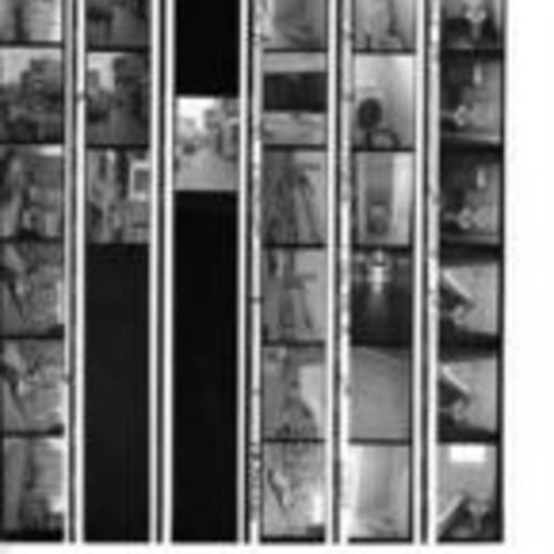 [Contact sheet of a film roll documenting Lincoln Hotel, Chronicle Hotel,