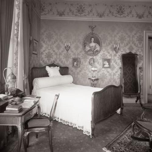 Bedroom interior of Victorian home