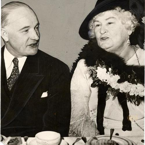 [Annie Laurie with Leland W. Cutler]