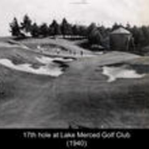 17th hole at Lake Merced Golf Club (1940)