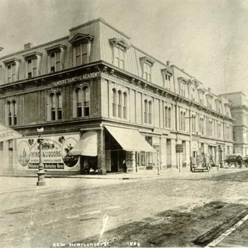 New Montgomery Street, 1885