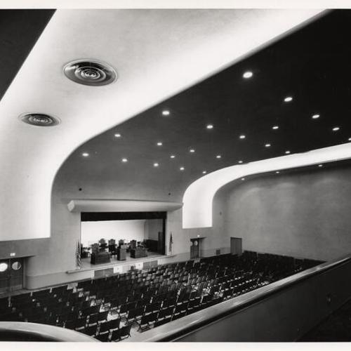 [Auditorium in Sailors Union Of The Pacific headquarters]