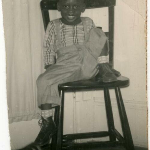 [Ronald, aged 2 and a half]