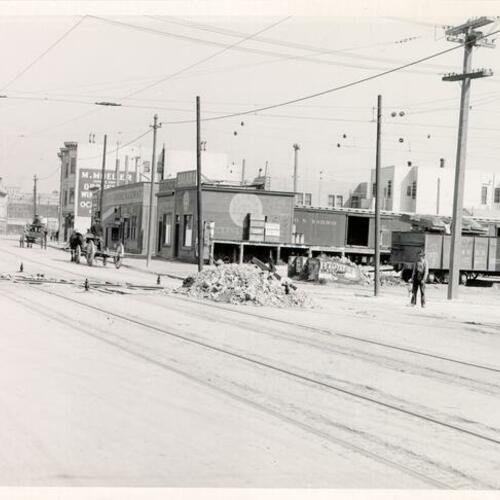 [Ocean Shore Railway Company, 12th and Mission streets]