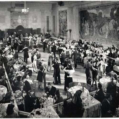 [Mural Room at the St. Francis Hotel]