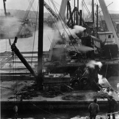 [Dredging Channel, China Basin, 4th and Channel Street]
