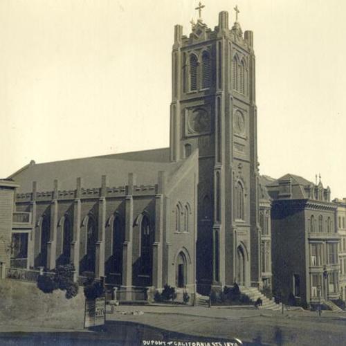 [Old St. Mary's Cathedral, Dupont and California streets]