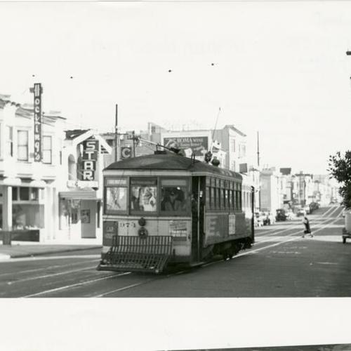 [Streetcar on Clement Street]