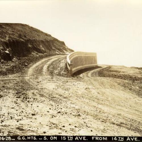 [Golden Gate Heights - south on 15th Avenue from 14th Avenue]