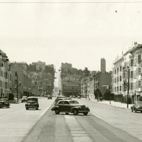 [Fillmore Street, looking south from Bay Street]