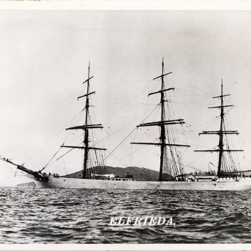 [Sailing ship "Elfrieda"]