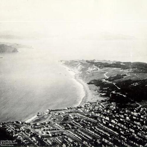 [Aerial view of the Seacliff District, San Francisco]