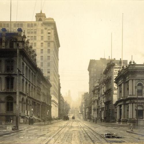 California Street, west of Sansome