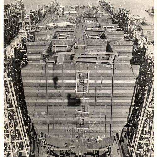 [Construction of Richmond Shipyard No.11]
