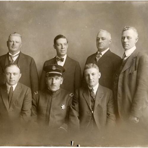 [Policeman James Boland and friends]