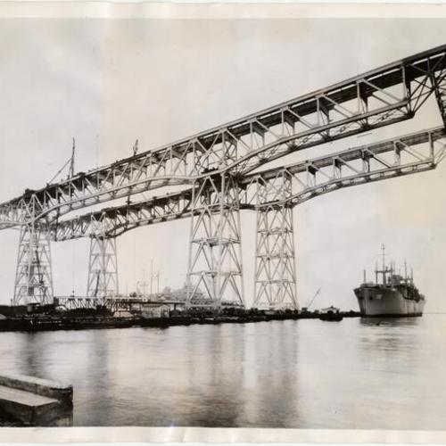 [Large crane at Hunters Point Naval Shipyard]