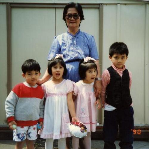 [Bernadette and her family]
