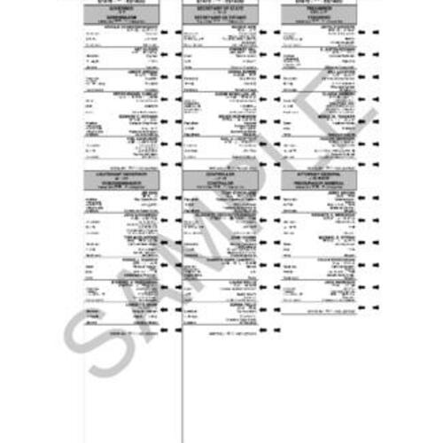 2006-11-07, San Francisco Election Ballots