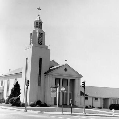 [Lakeside Presbyterian Church, Eucalyptus and 19th Avenue]