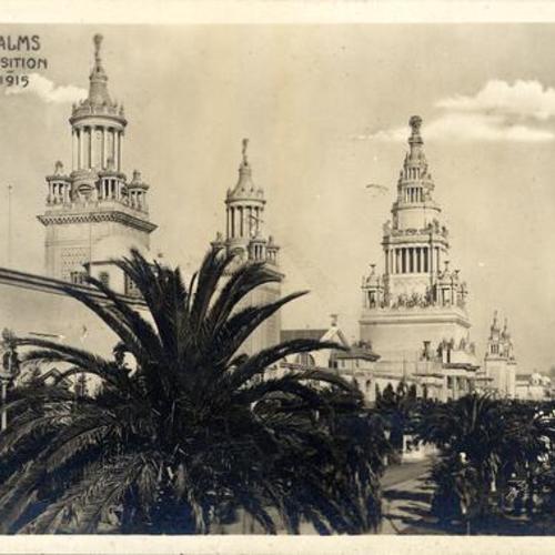 AVENUE OF PALMS - Pan.-Pac. Int. Exposition, San Francisco, 1915
