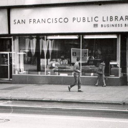 [Business Branch Library located at 138 Kearny Street]
