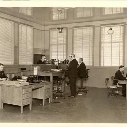 [Interior of Northern Police Station]