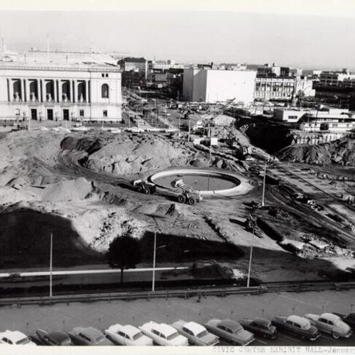 Civic Center Exhibit Hall - January 30, 1957