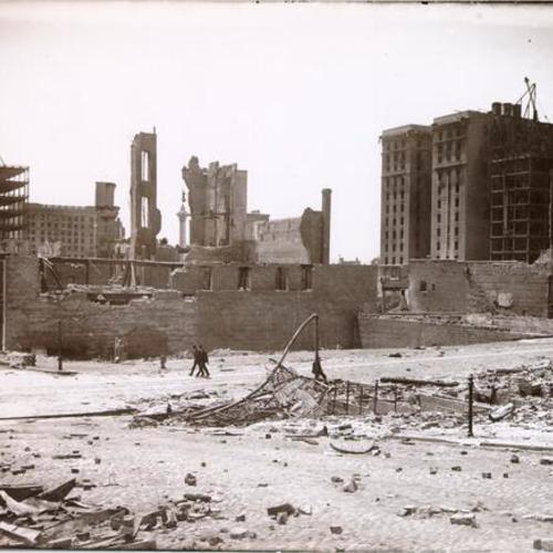 [Union Square Park after the earthquake and fire of April, 1906]