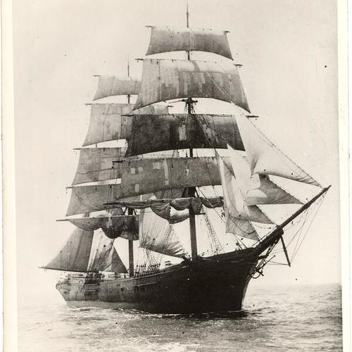 [Sailing ship "Sierra Pedrosa"]