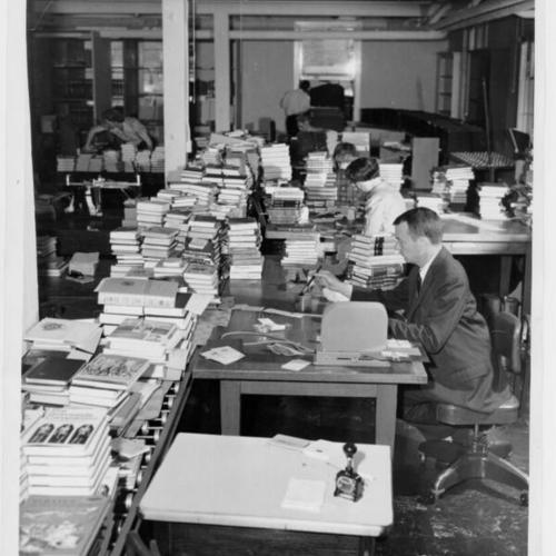 [Main Library, Catalog Department, 1962]