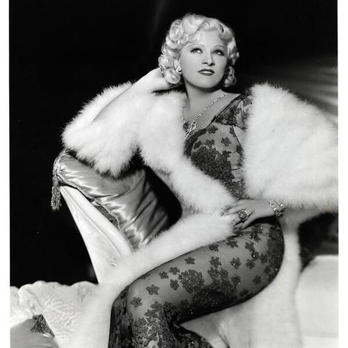 [Actress Mae West]