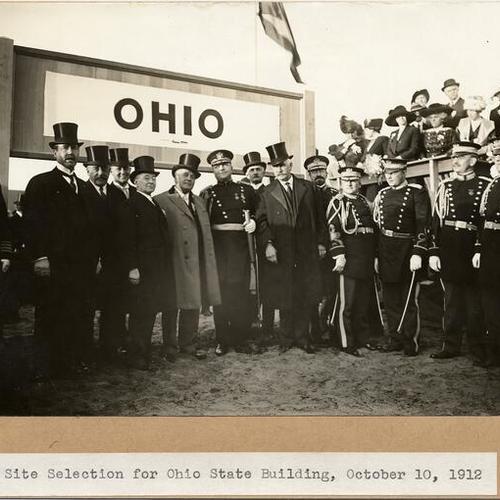 Site Selection for Ohio State Building, October 10,1912