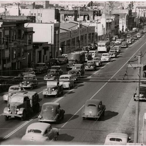 [View of Harrison Street from 5th Street]