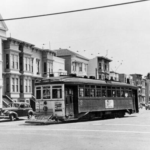 [Streetcar at Dolores and 22nd Street]