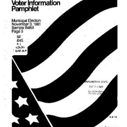 1981-11-03, San Francisco Voter Information Pamphlet