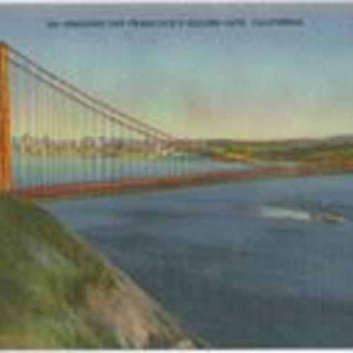 [Bridging San Francisco's Golden Gate, California]