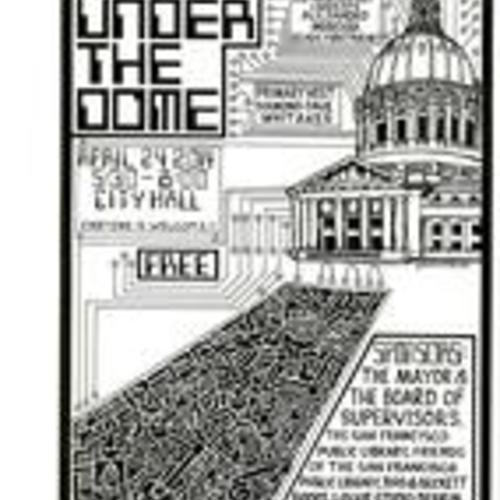 9th Annual Poems Under the Dome, April 24 2014, Poster