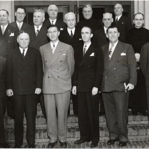 [Members of the board of lay regents at the University of San Francisco]
