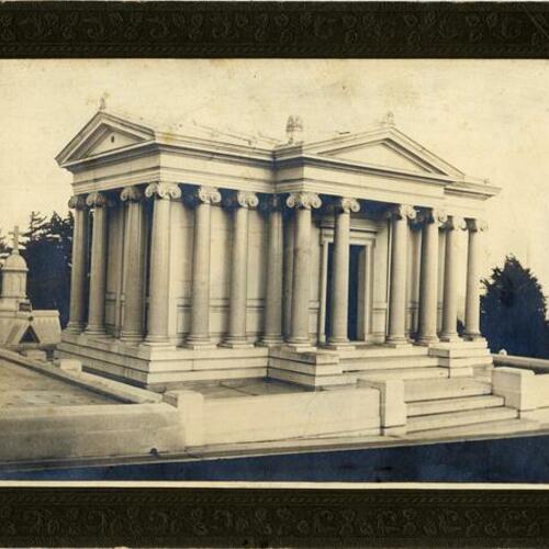 [Flood Mausoleum, Laurel Hill (now Cyprus Lawn)]