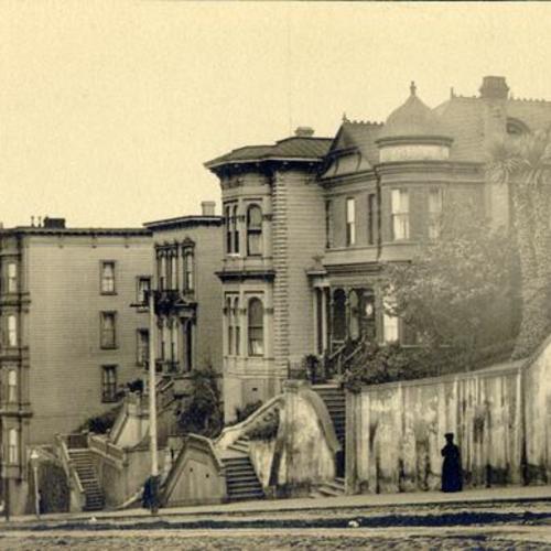 California street hill. 1890