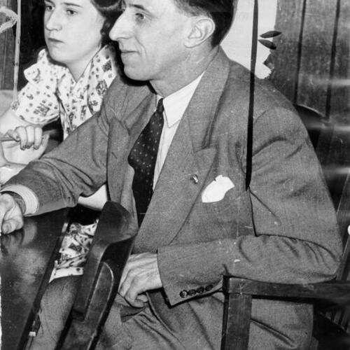 [Harry Bridges and daughter Betty]
