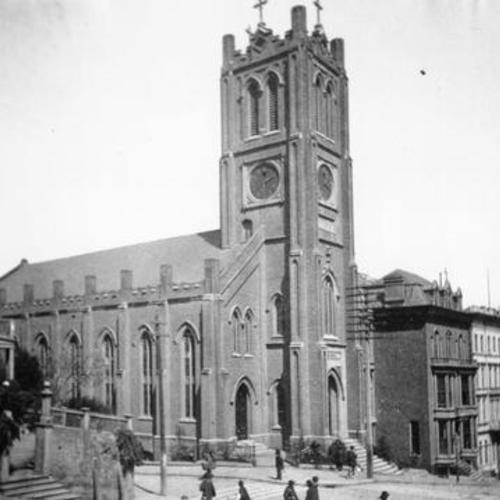 [St. Mary's Cathedral, California and Dupont Sts.]