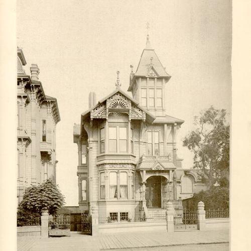 ARTISTIC HOMES OF CALIFORNIA. Residence of MR. D. E. ALLISON, 2230 Broadway St., San Francisco, Cal
