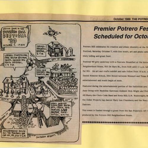 Official Guide..., Potrero View, Oct. 1989. 1 of 3