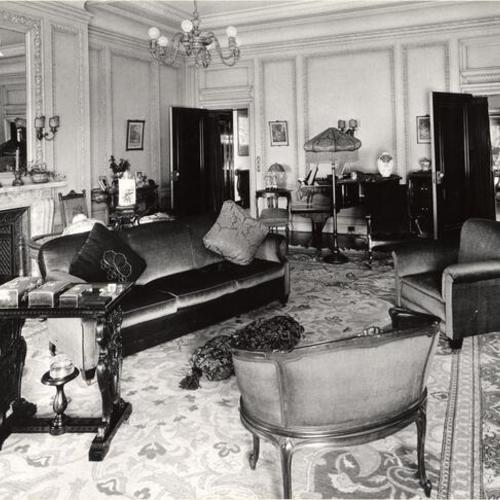 [President Harding Suite at the Palace Hotel]