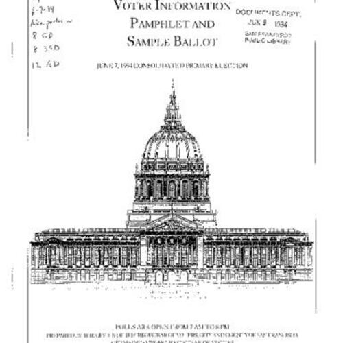 1994-06-07, San Francisco Voter Information Pamphlet